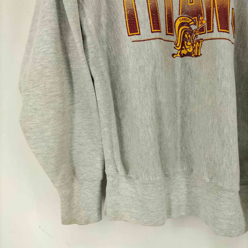 チャンピオン Champion 90S USA製 フロントプリント クルーネックスウェット メンズ  XL